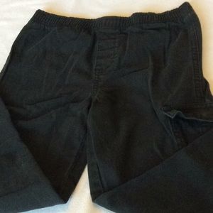 FINAL SALE PRICE Kids Korner Black Pull-on Cargo Pants